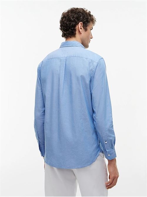 light oxford solid sf shirt TOMMY HILFIGER | MW0MW422870GY